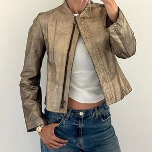 Bronze/Gold Vintage BCBG Max Azria Jacket
